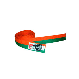 Пояс помаранчево-зелений Daedo 285 см